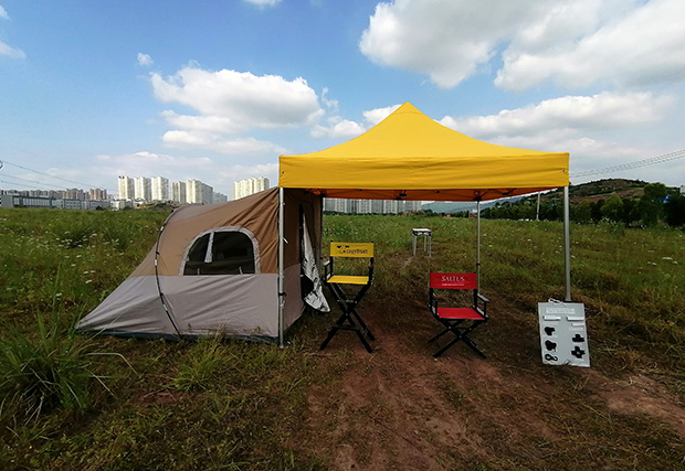 Twin-tent